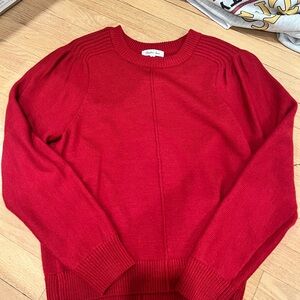Another Love Vibrant Red Knit Sweater